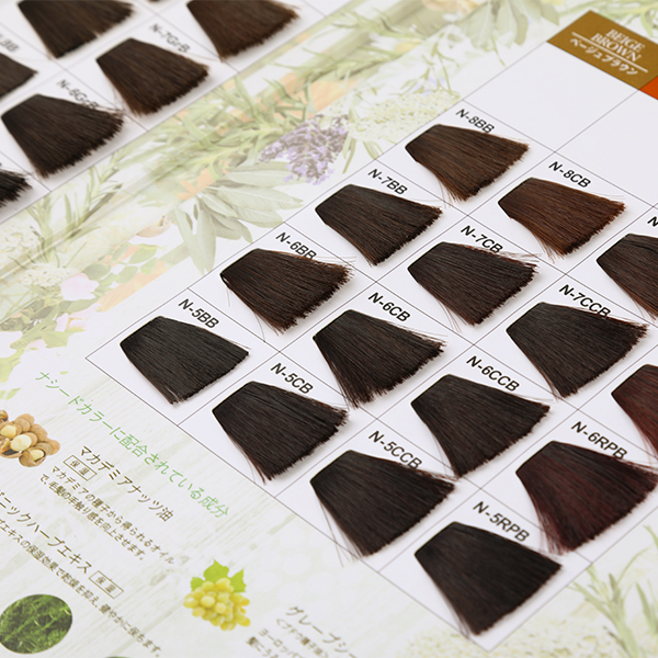 ナプラ ナシードカラー グレイファッション カラーチャート | 美通販