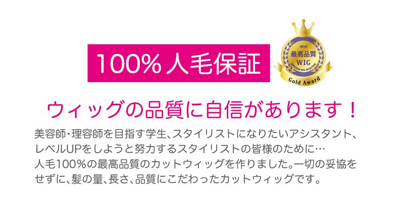 理容用国家試験練習用メンズウイッグHS-01(メイク有りタイプ・人毛100