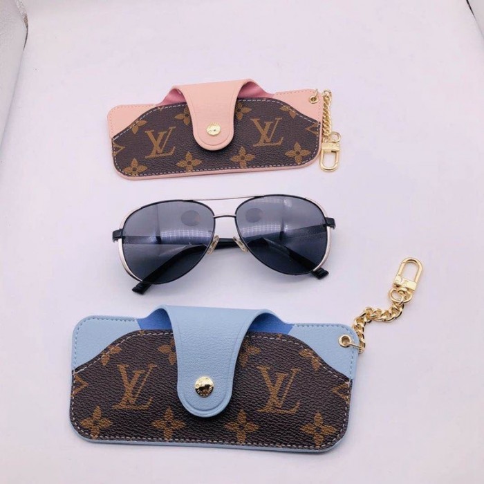 ルイヴィトン風 ガネケース高級革製品サングラスケースメンズ