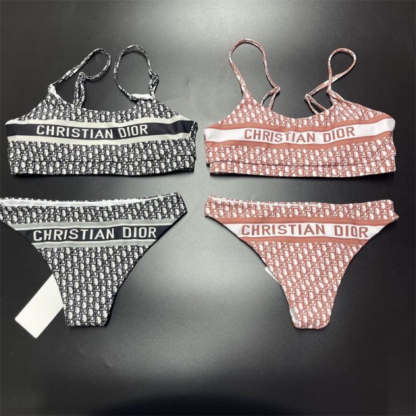 ディオール水着diorビキニ セット ストラップ 三角トップ ブラジリアン