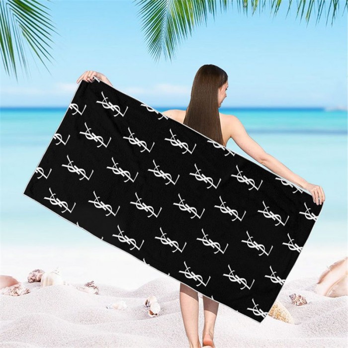 Ysl イブサンローランビーチバスタオル 激安ブランドスポーツタオル