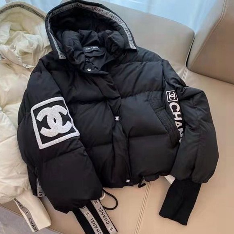 シャネルブランドダウンジャケットレディース向け 秋冬 ふわふわ 防風