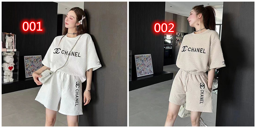 CHANELシャネル セットアップ 上下セット 夏 tシャツ パンツ 涼しい