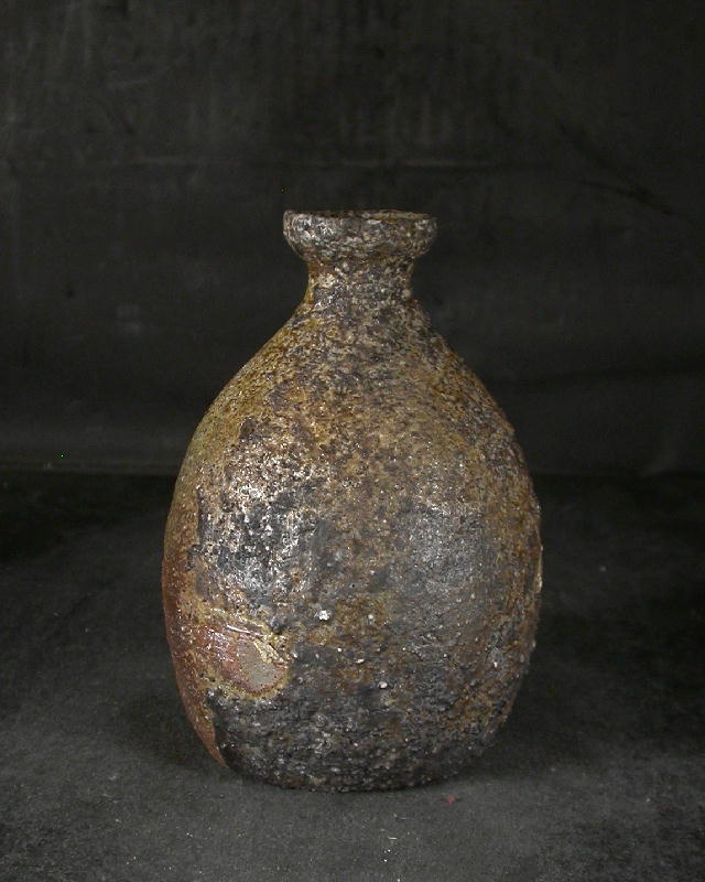 備前焼 登窯 備前焼中堅作家 幡上 雄一 窯変徳利1 備前焼卸・小売 六べえ