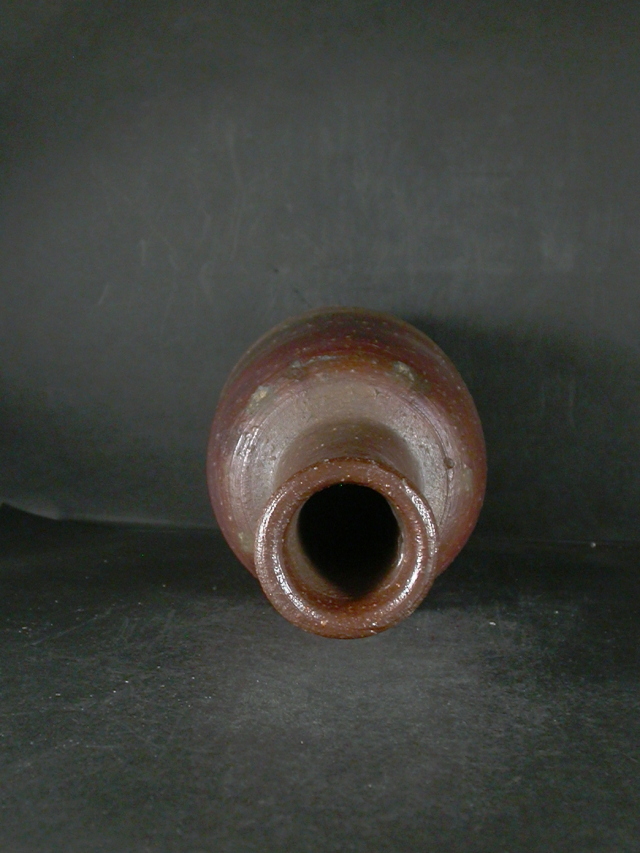 備前焼 登窯 岡山県無形文化財 山本 雄一 共箱付き緋襷・焦げ茶のゴマ