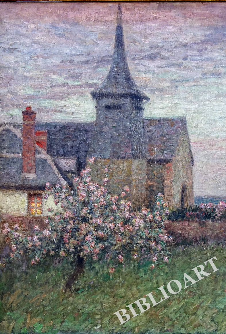 ビブリオポリ-アンリ・ル・シダネル-The Rectory and the Church of