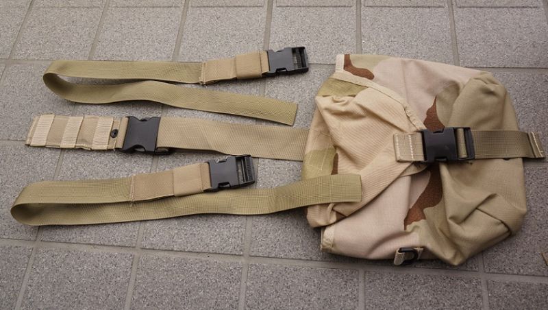 米軍放出FEDERAL COVERS & TEXTILES製RACKベスト用レッグポーチ3C