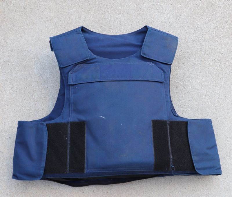 英警察放出TETRANIKE ARMOUR SYSTEMS製ボディアーマー紺LARGE防刃