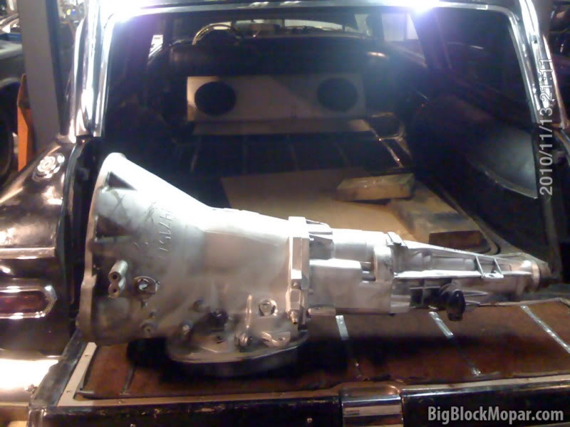 A518 overdrive transmission installation – BigBlockMopar.nl