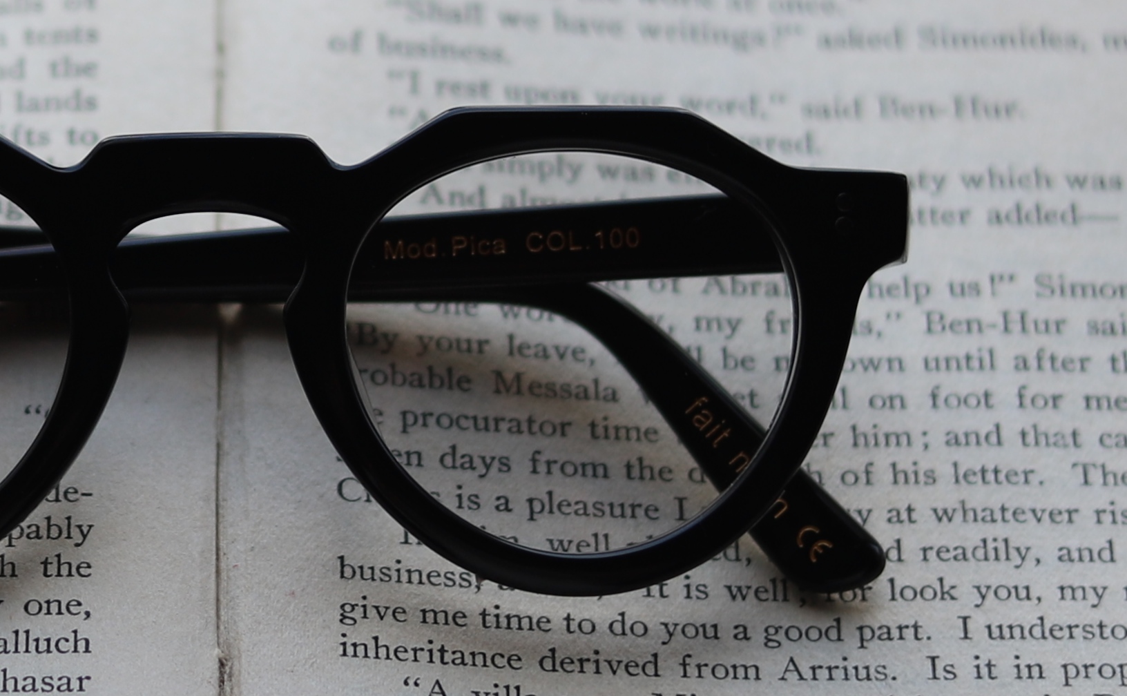 Lesca Lunetier / Pica Black ￥53,900(込) - ビジュ寺口 ／ 時計