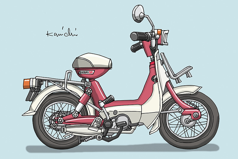 レトロバイク・グラフティ第97回SUZUKI SUPERMINI M50（スズキ