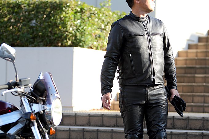 カドヤ K'S LEATHER MVS-F No.1112 バイク用品インプレッション バイク