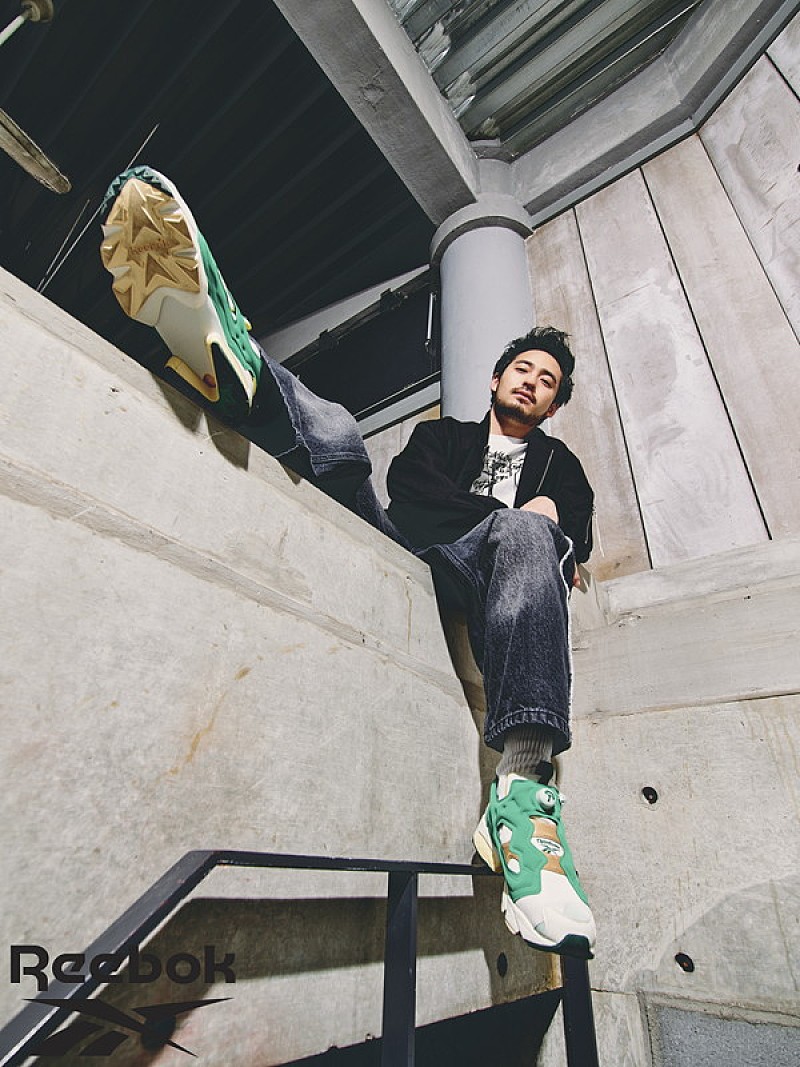 緑黄色社会×Reebokのコラボスニーカー登場、ポジティブな空気が漂う