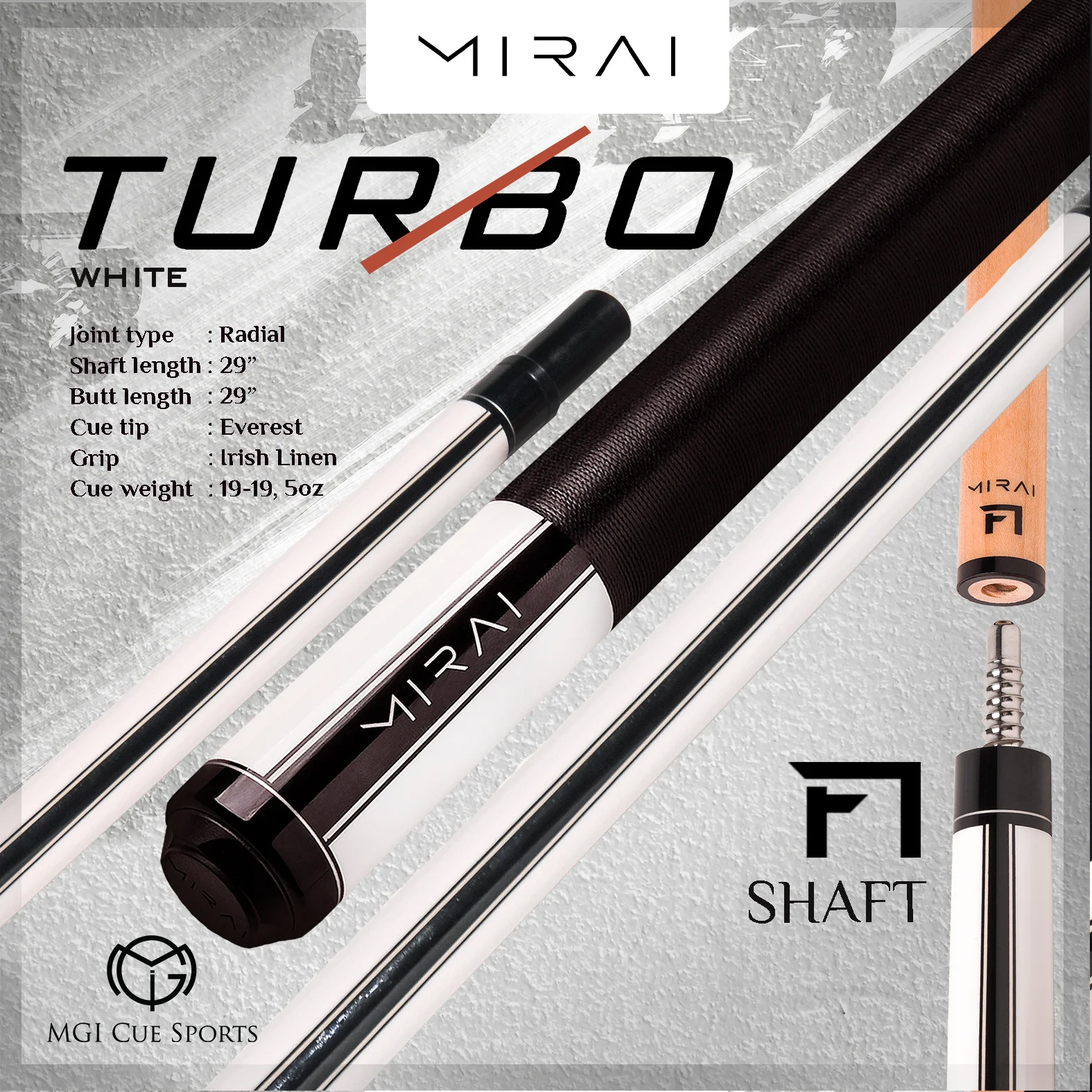 MIRAI TURBO』3モデルが販売開始 | トピックス | ビリヤード総合情報