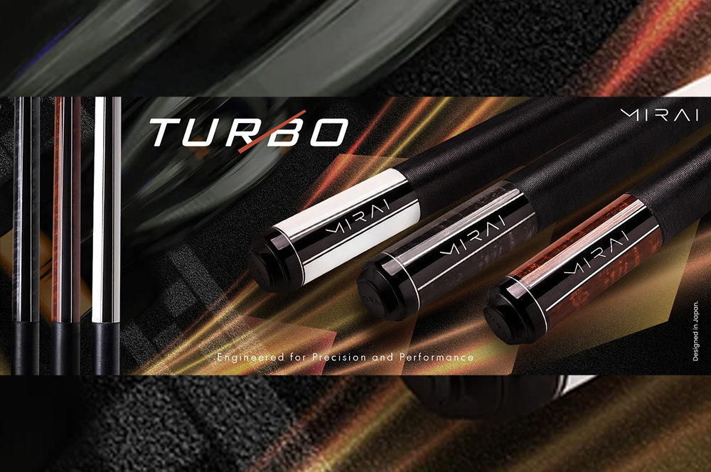MIRAI TURBO』3モデルが販売開始 | ビリヤード総合情報サイト Web CUE'S