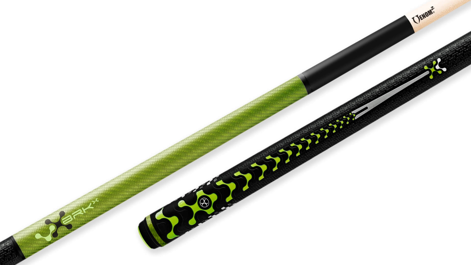 Poison - Jump / Break Cue Green Sport Grip - VX5 BRK-X GRN