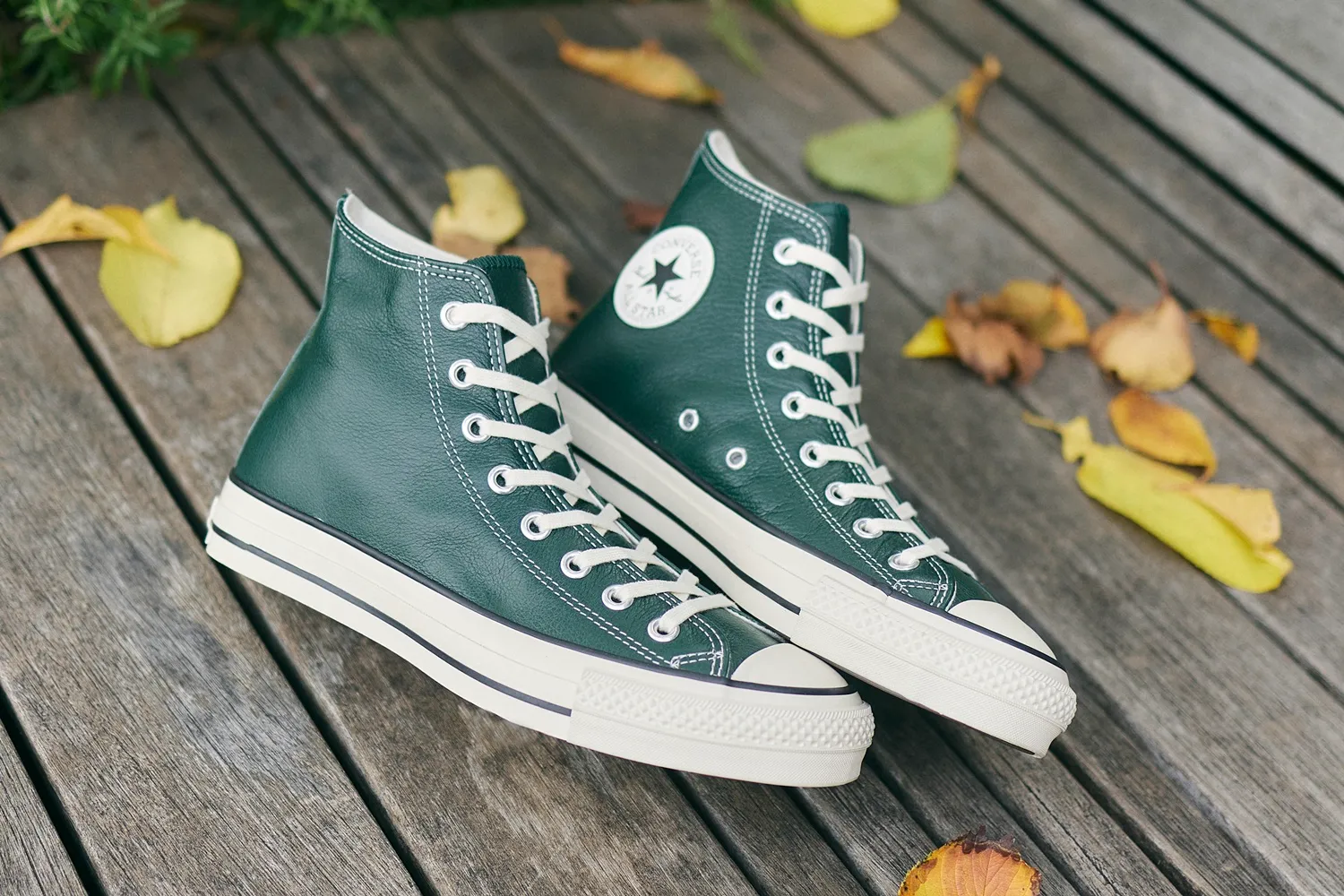 LEATHER ALL STAR J HI DEEP GREEN｜BILLY'S ENT 公式通販