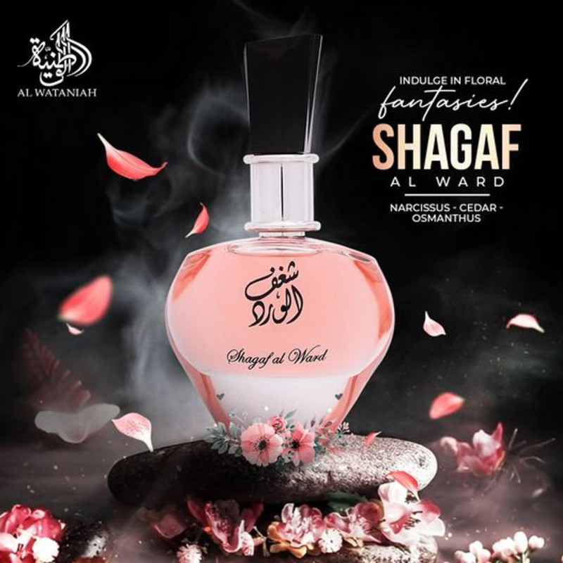 Al Wataniah Shagaf Al Ward EDP W 100 ml