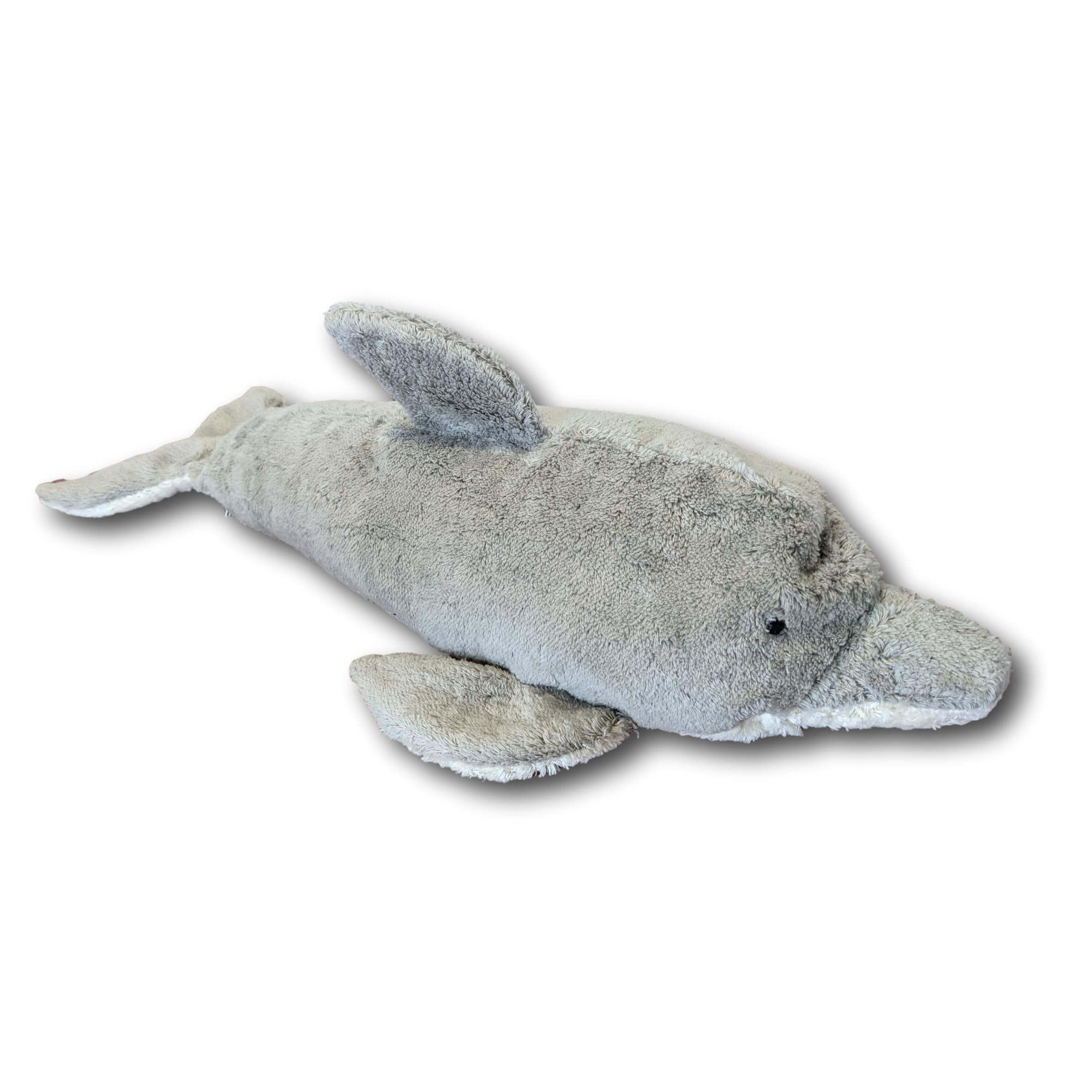Senger Organic Cotton Cuddly Animal Dolphin, Large | Stuffed