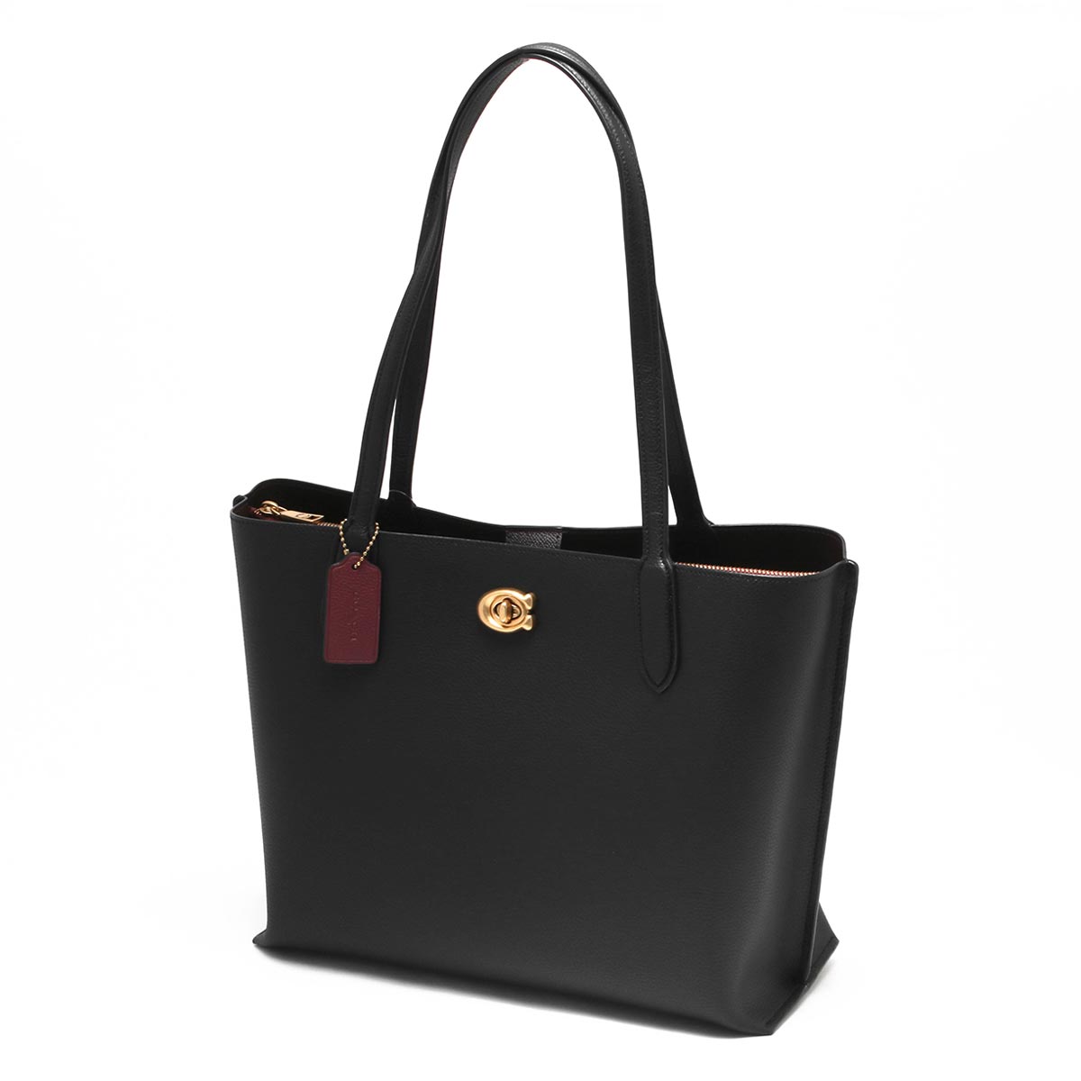 コーチ トートバッグ バッグ レディース ウィロウ ブラック C0689 B4BK