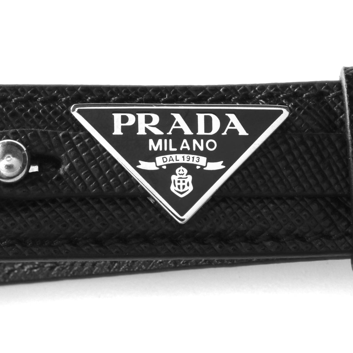 プラダ キーリング アクセサリー メンズ レディース サフィアーノ 三角