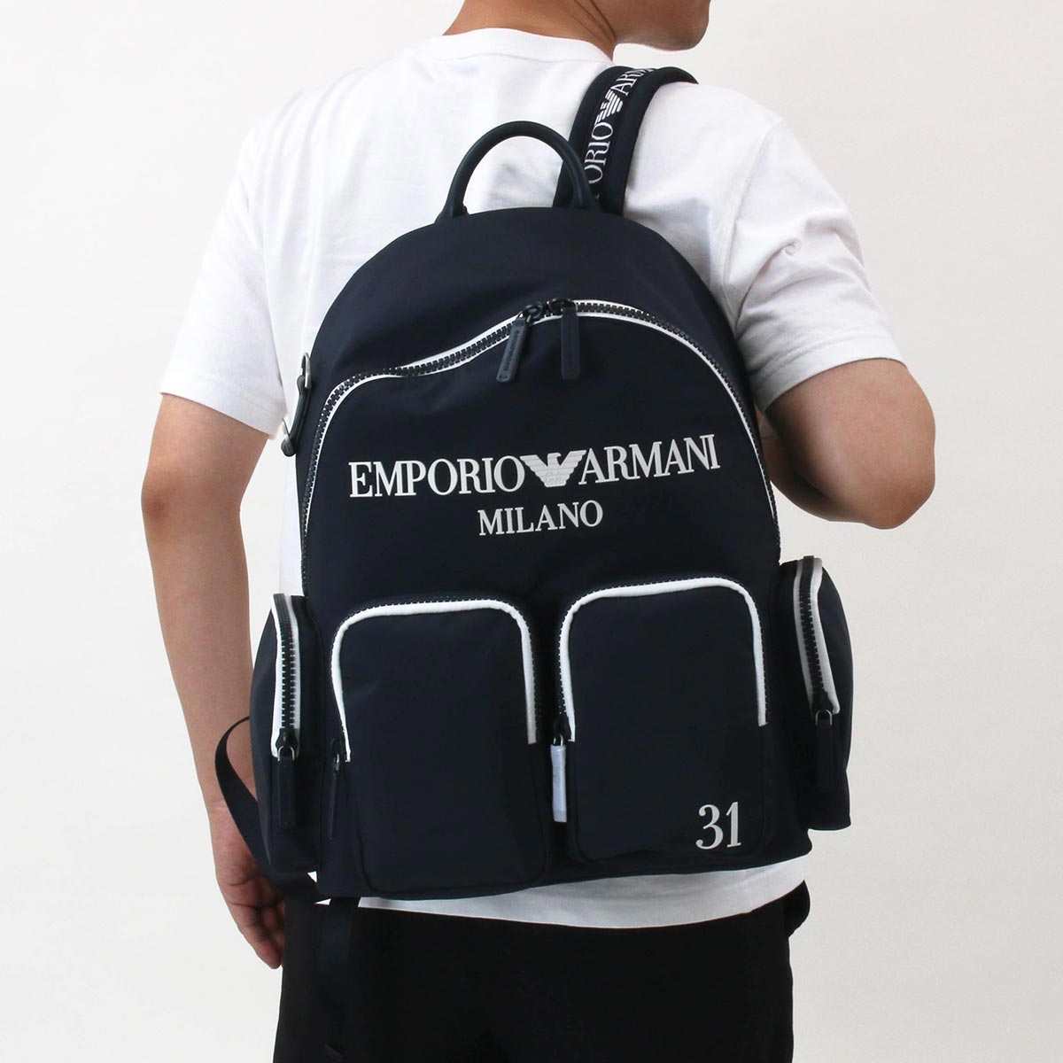 エンポリオアルマーニ リュックサック/バックパック バッグ メンズ