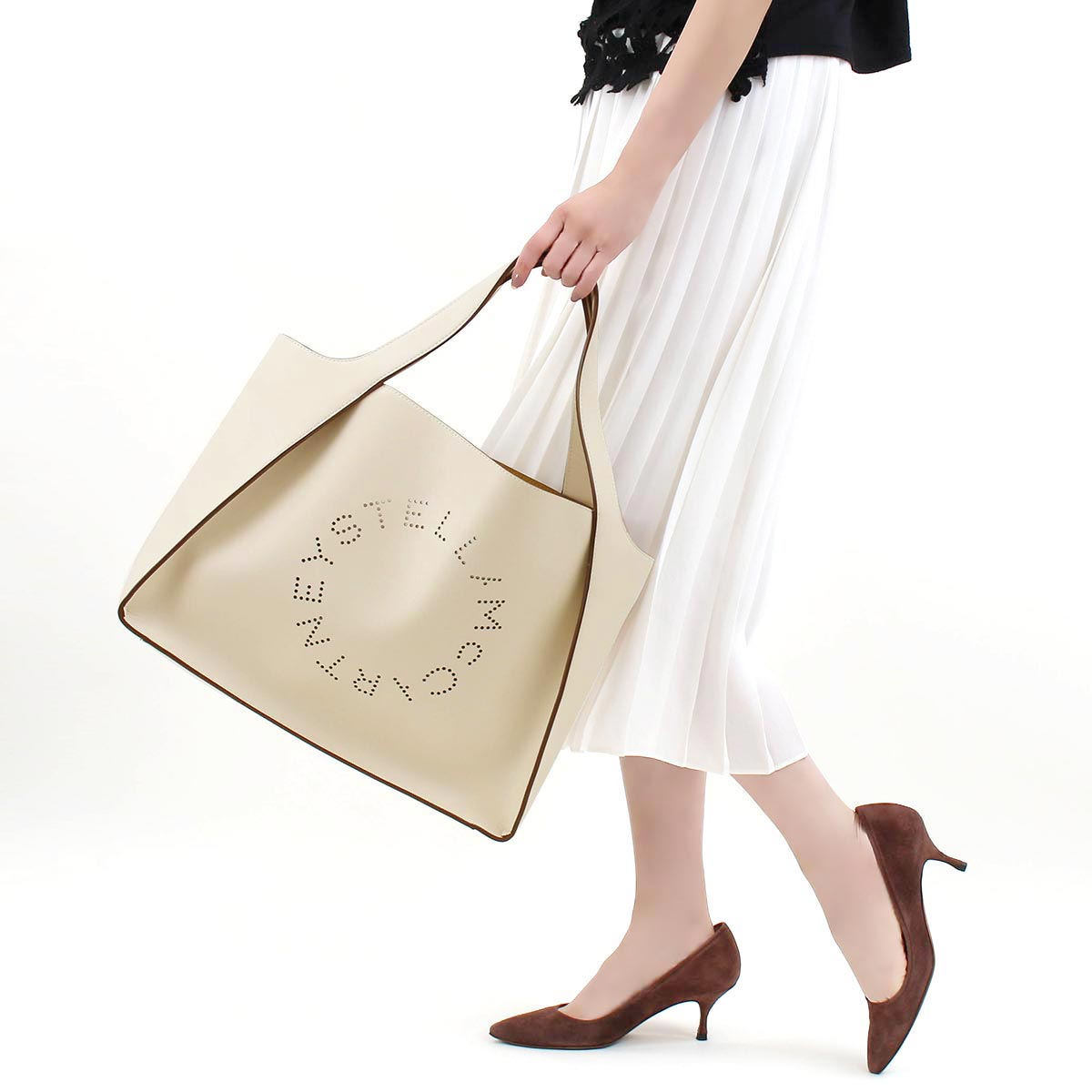 ステラマッカートニー トートバッグ バッグ レディース ステラ ロゴ