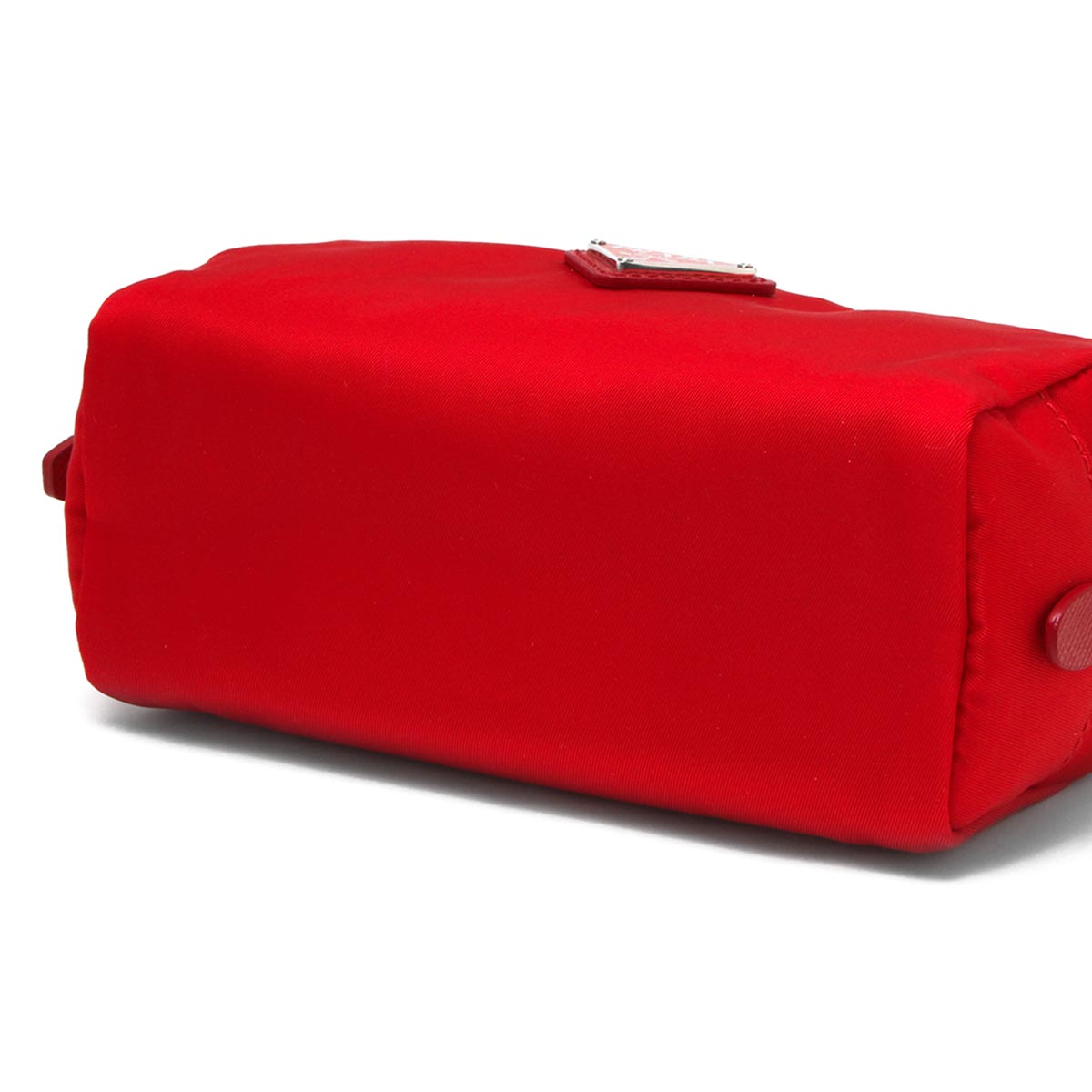 プラダ ポーチ バッグ レディース ヴェラ 三角ロゴプレート ロッソ