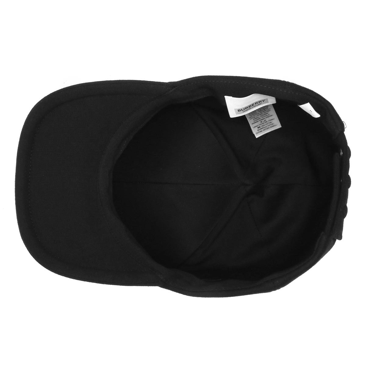 バーバリー キャップ/帽子 メンズ レディース TB ロゴ ブラック MH