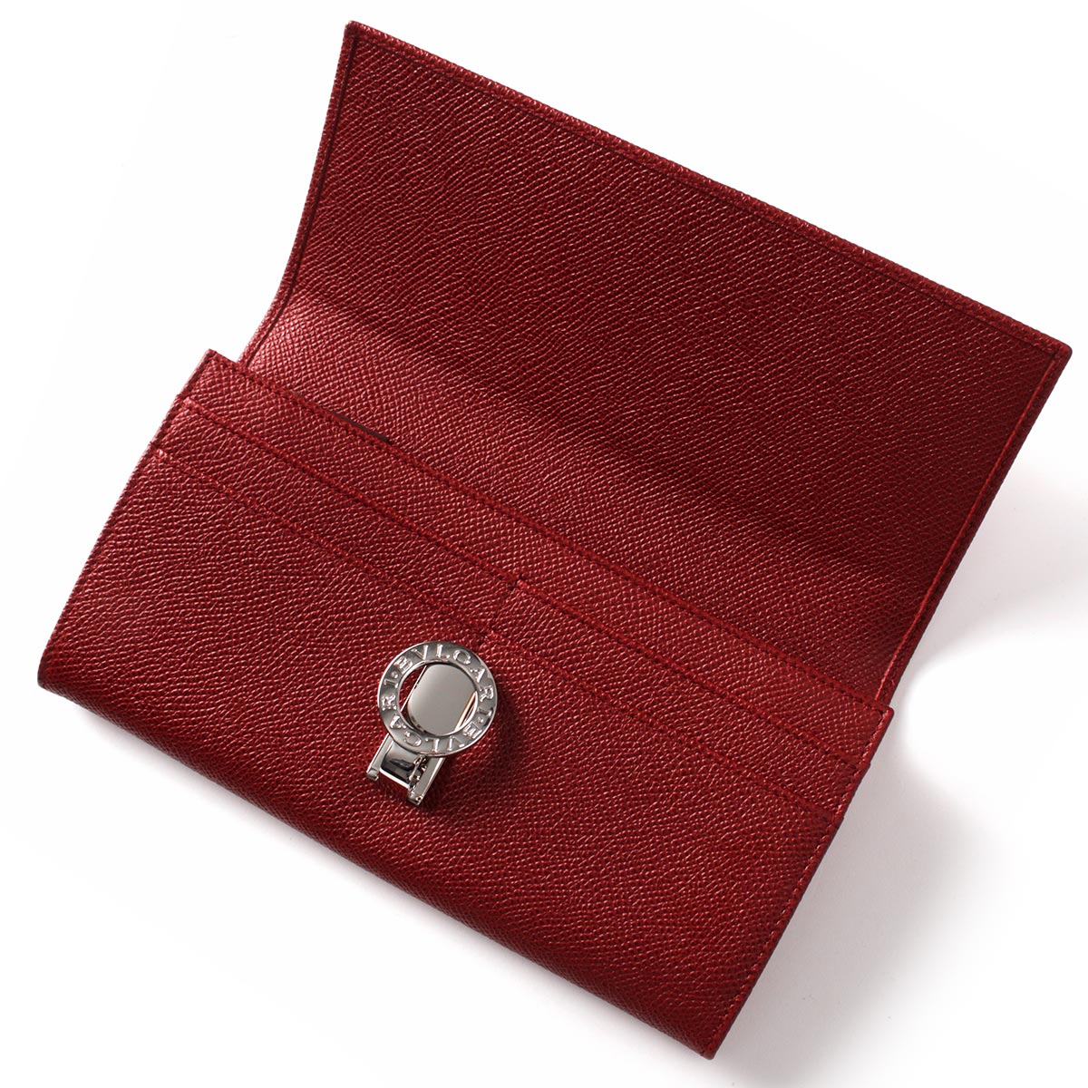 ブルガリ 長財布 財布 レディース ブルガリブルガリ レザー ルビー