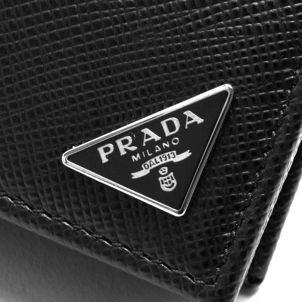 プラダ カードケース メンズ サフィアーノ トライアングル 三角ロゴ