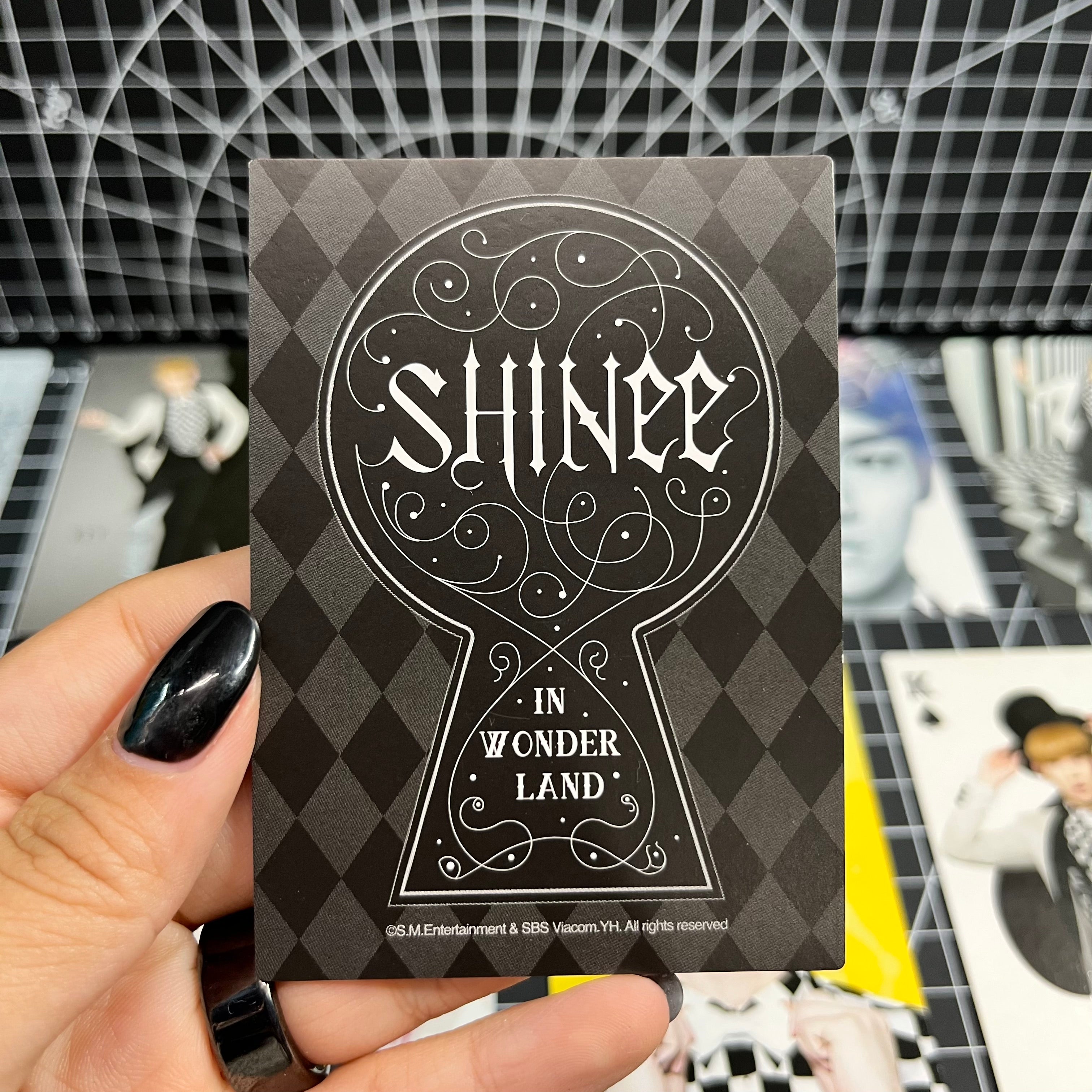 SHINee in Wonderland Official Photocard Star Collection Cards