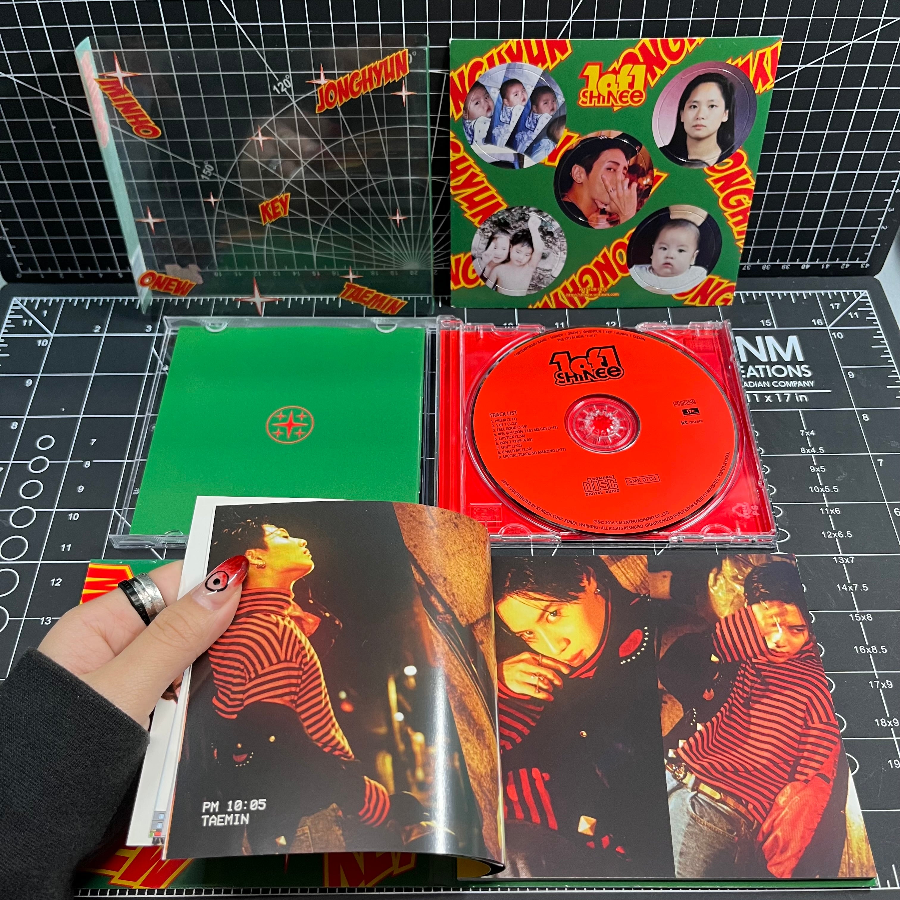 SHINee The 5th Album 1 Of 1 (Red Version) - Jonghyun Circle
