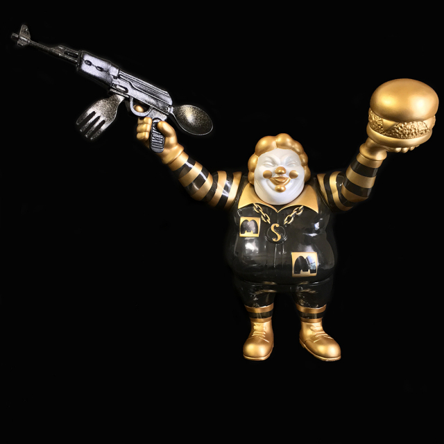 Ron English x BlackBook Toy( ロン・イングリッシュ):EVIL MC 16