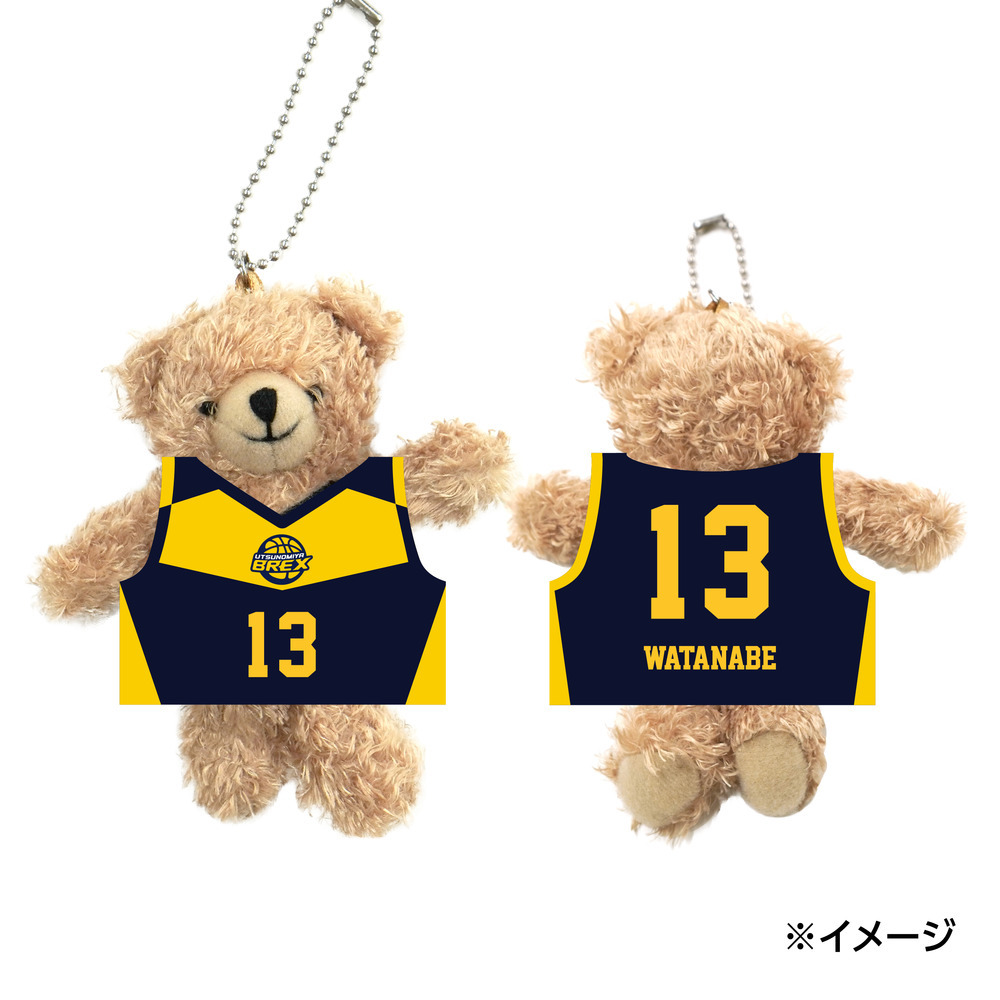 2024-25 選手ユニフォームベアストラップ｜宇都宮ブレックス｜B.LEAGUE