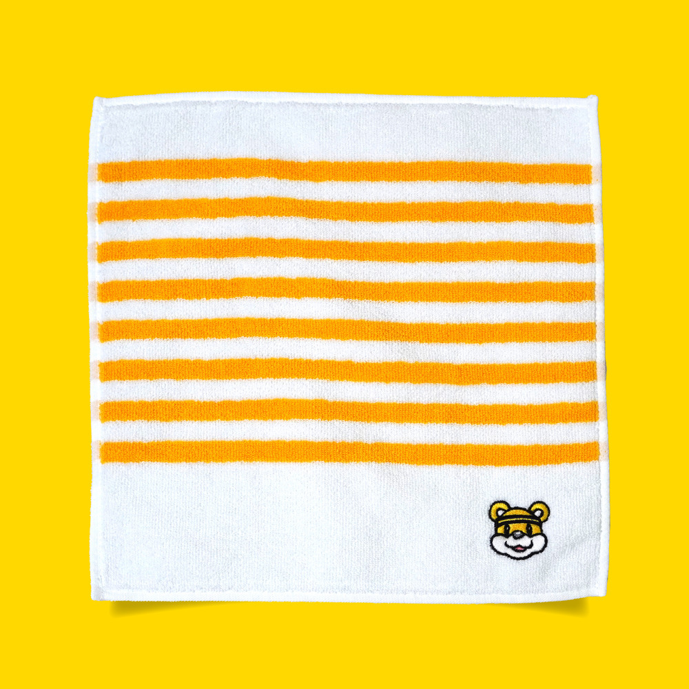 ハンドタオル イエローボーダー（ブレッキー）｜宇都宮ブレックス｜B