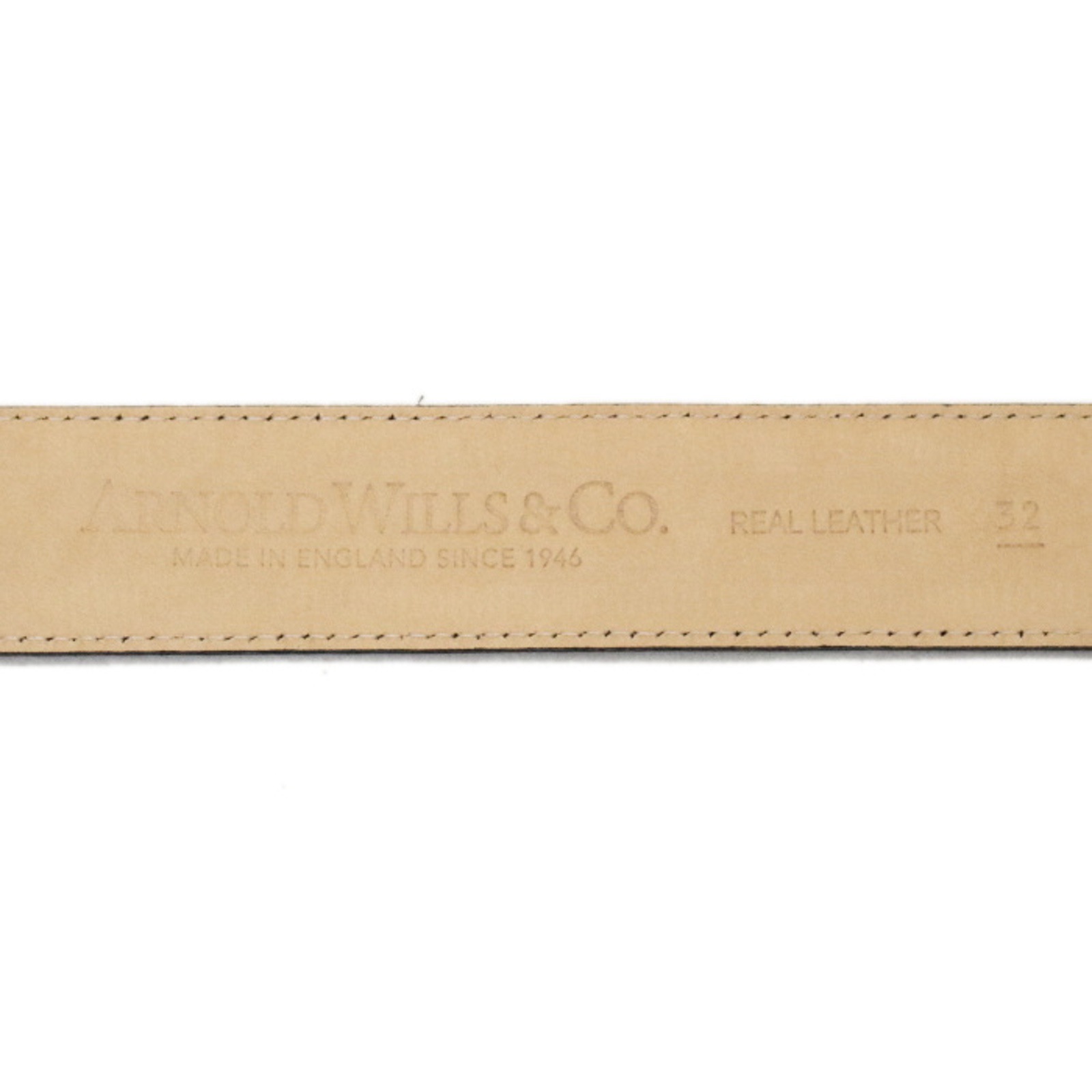 Arnold Wills(アーノルドウィルズ)通販】フレンチカーフベルト29mm