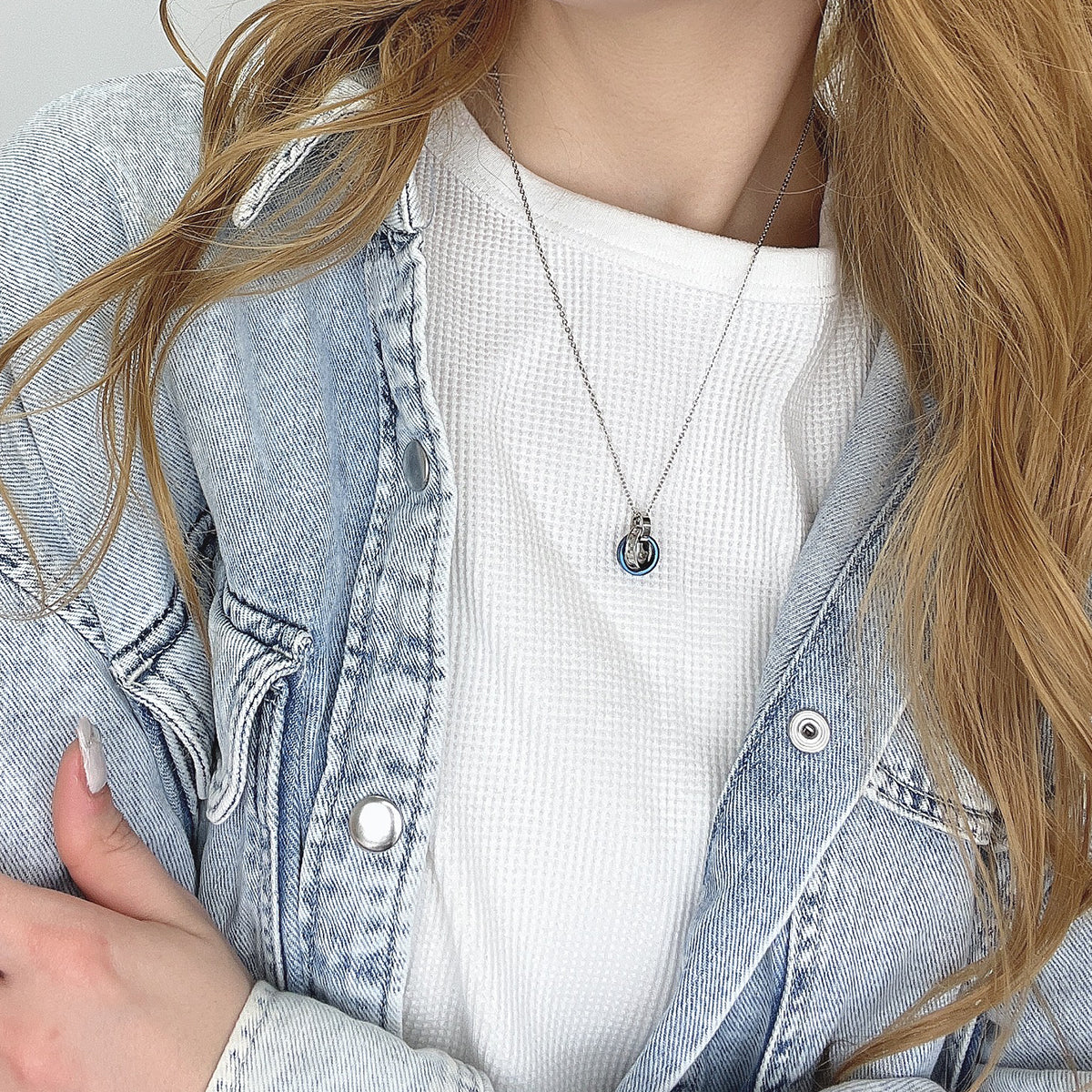 ダブルリングネックレス / SGN-415 – BLESS