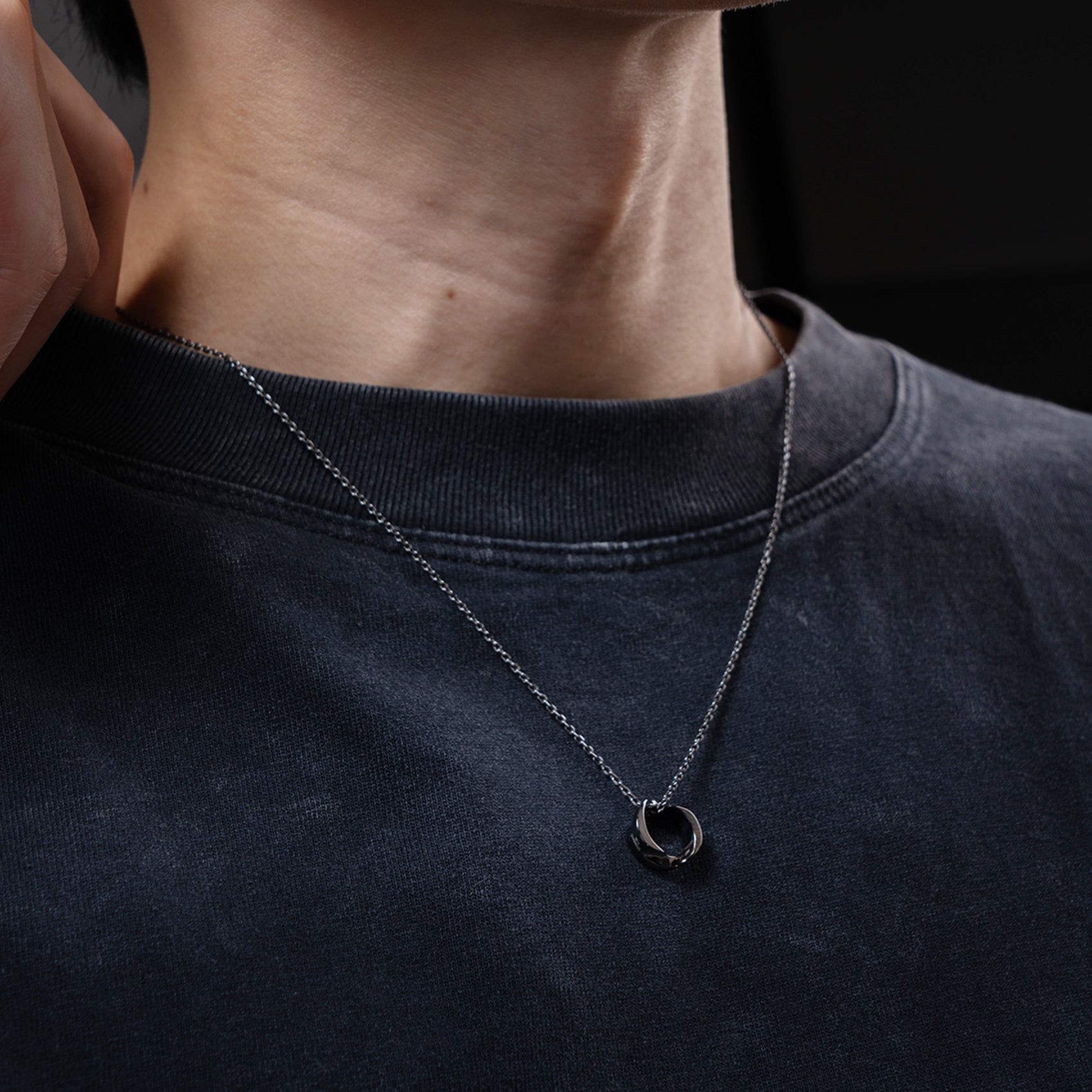 ツイストリングネックレス / SGN-503 – BLESS