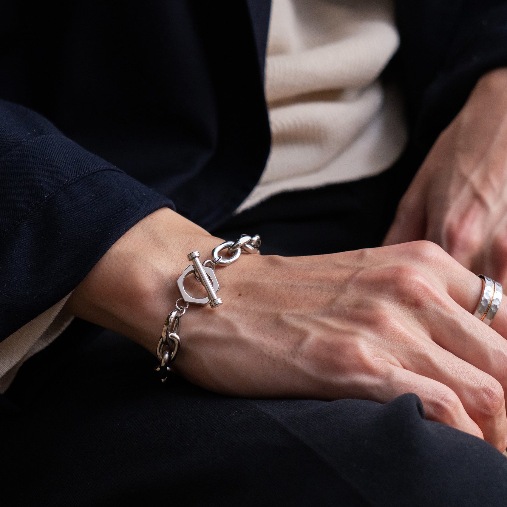 マンテルチェーンブレスレット(L) / SGB-249 – BLESS