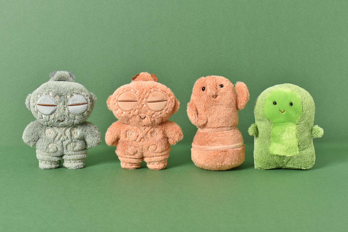 ぽちゃ古代 キーホルダー＆ぬいぐるみ: ｜Bleu Bleuet（ブルーブルーエ）