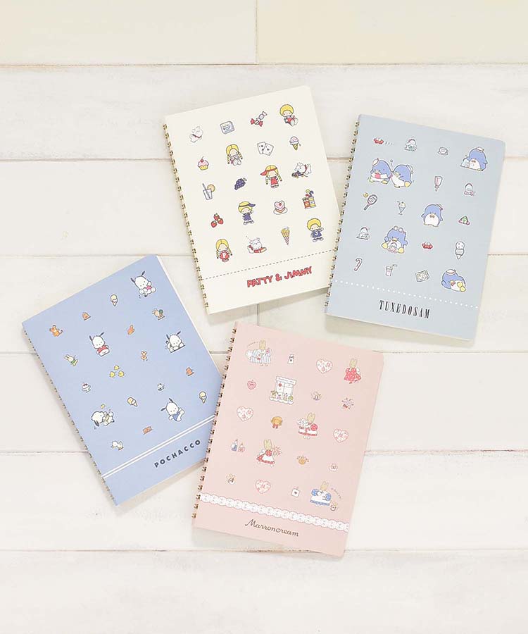 レトロサンリオキャラクターズリングノートA5 サンリオ キャラクター