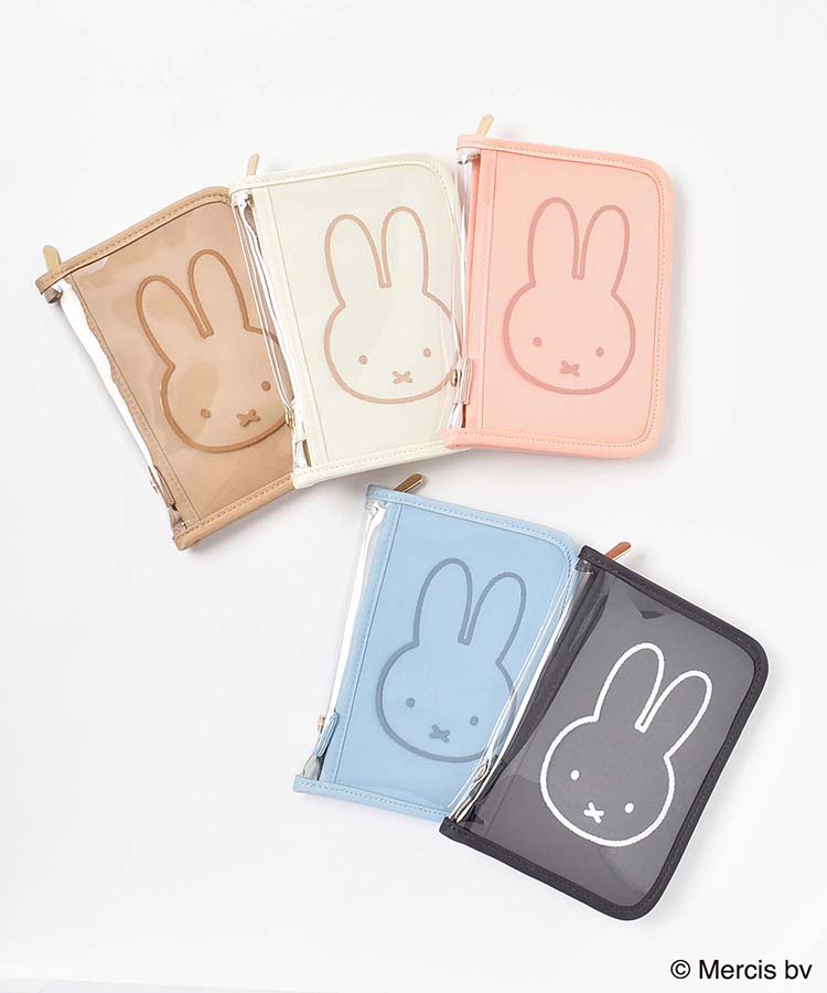 MIFFY CLEARマルチケース マルチケース ポーチ ブルーナ ミッフィー