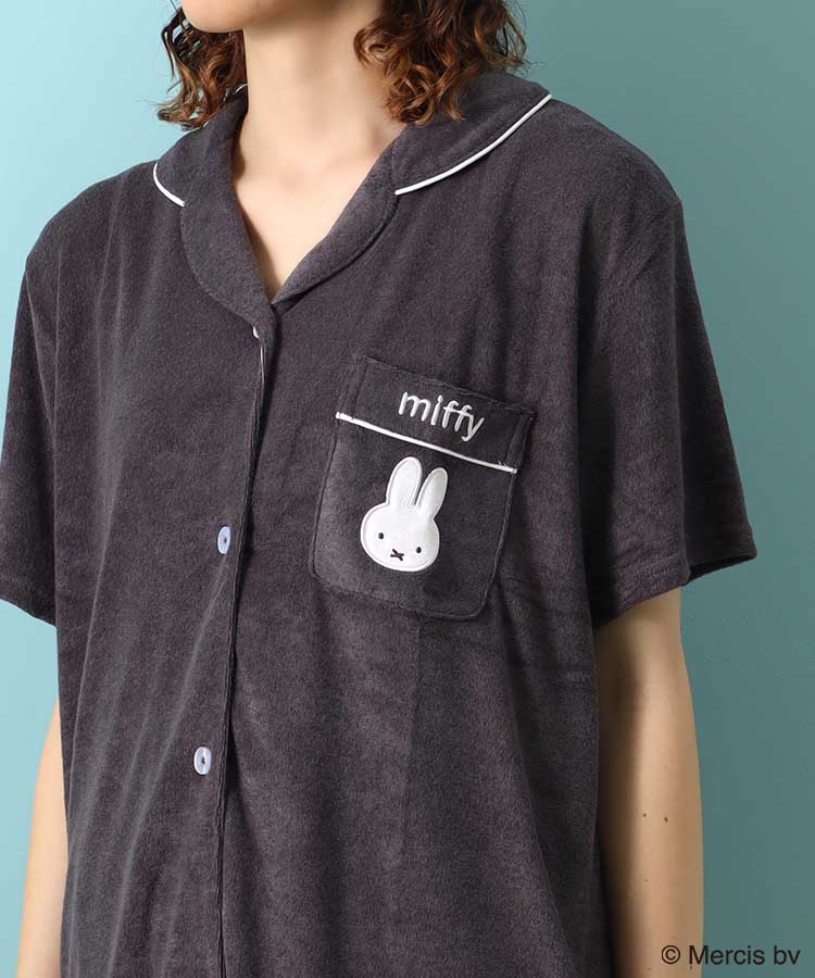 miffy前開きパイルルームウェア上下セット ミッフィー | Bleu Bleuet