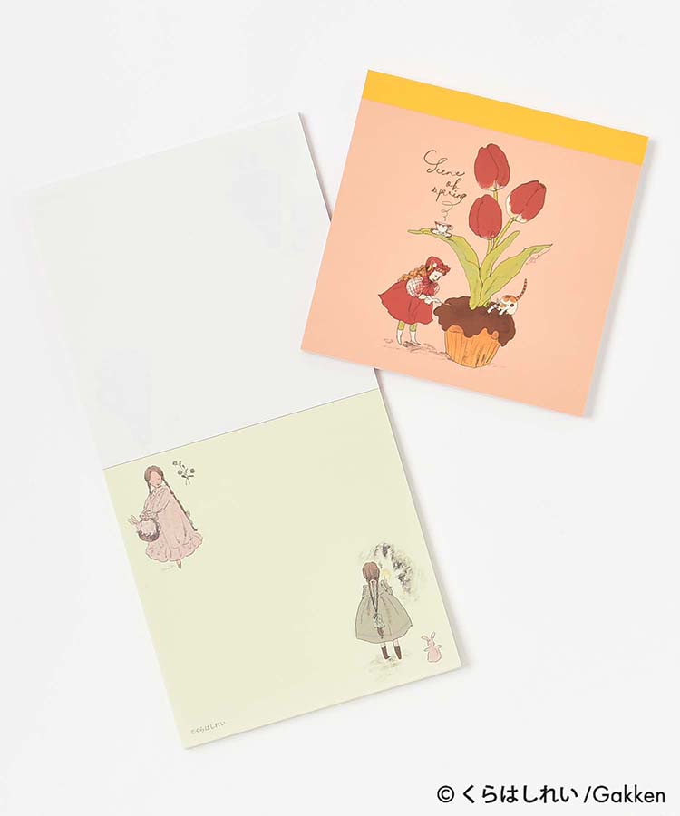 くらはしれいスクエアメモ くらはしれい メモ メモ用紙 スクエアメモ