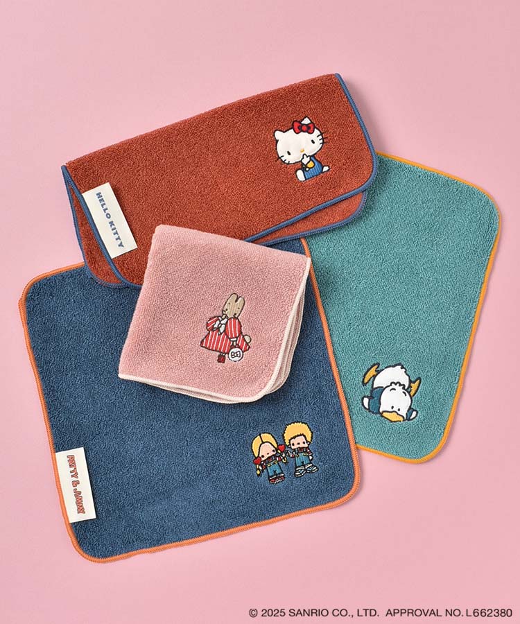 レトロサンリオキャラクターズミニタオル ミニタオル ハンカチ
