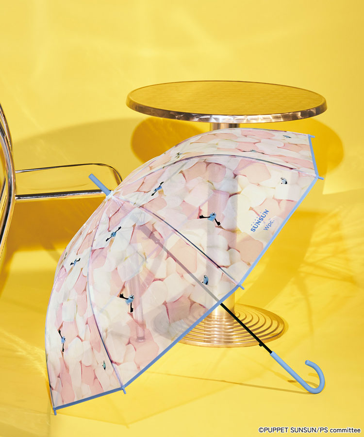 ビニール傘]パペットスンスン × Wpc. マシュマロアンブレラ | Bleu