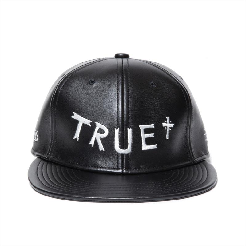 COOTIE PRODUCTIONS Leather 6 Panel Cap (Jakob Morley) TRUE
