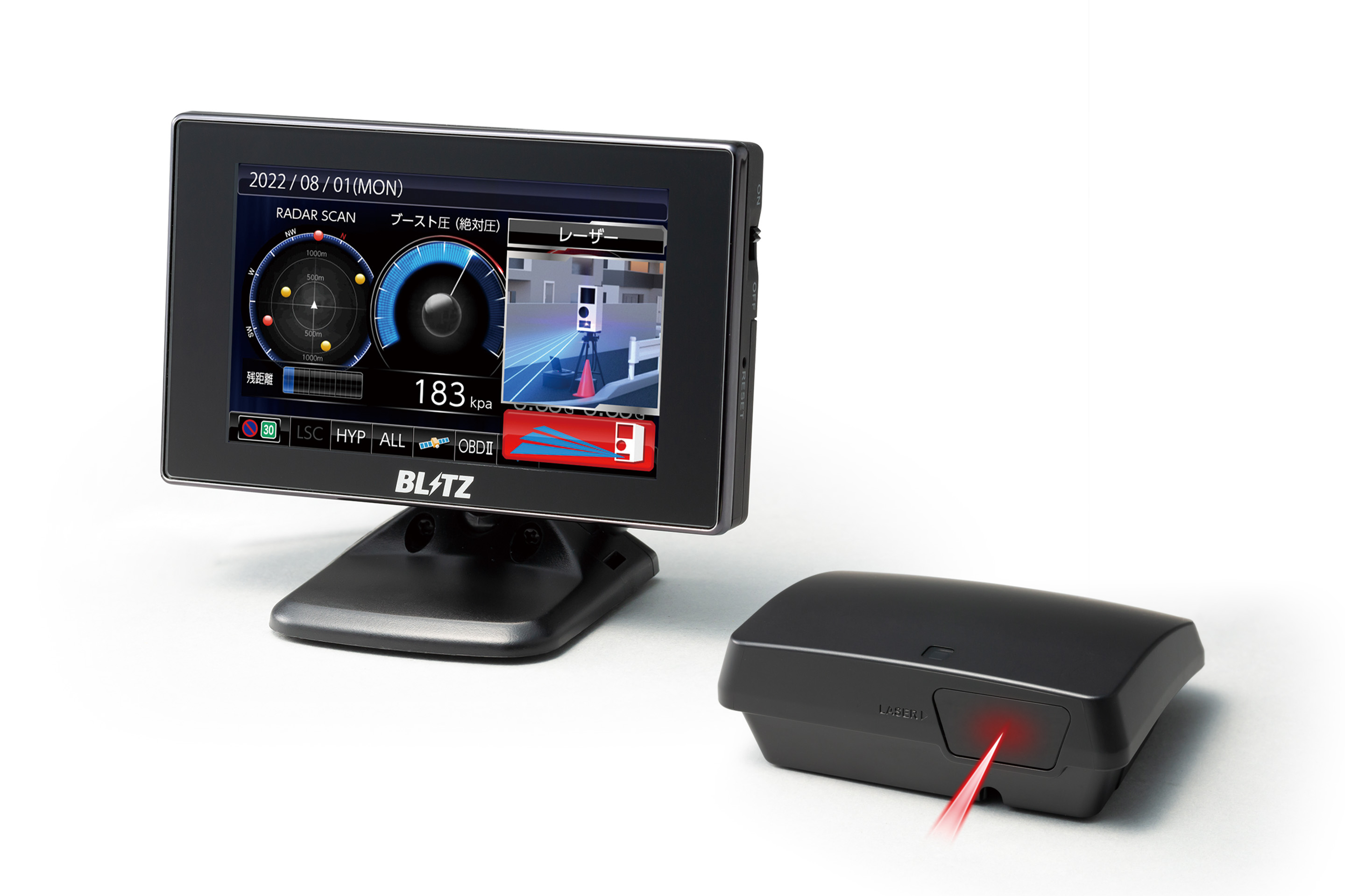 TL311S レーザー＆レーダー探知機 ブリッツ | BLITZ - Part 1000