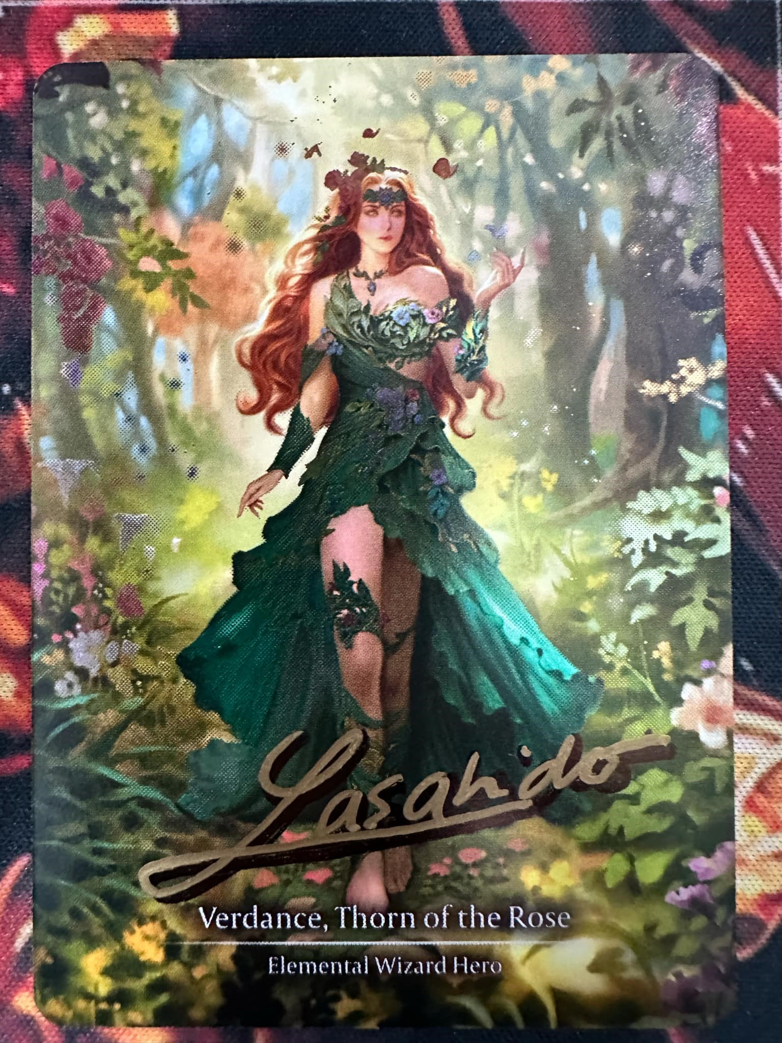 Verdance, Thorn of the Rose (Marvel) – Cold Foil – Artist-Signed